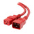 Red C19-C20 15A Enterprise Class Extension Cord