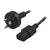 50cm IEC-C13 Australian Power Cord