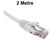 2M White CAT6 RJ45 UTP Patch Lead Dueltek CAT6-02-WHI