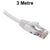 3M White CAT6 RJ45 UTP Patch Lead Dueltek CAT6-03-WHI