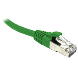 Green CAT6A S/FTP Patch Lead