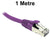 1M Purple CAT6A S/FTP Patch Lead Dueltek CAT6A-01-PU